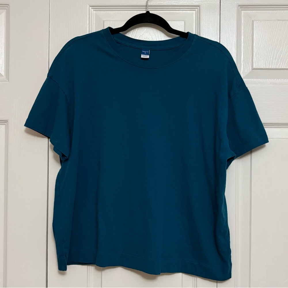 Old Navy Vintage Teal Tee Size XL